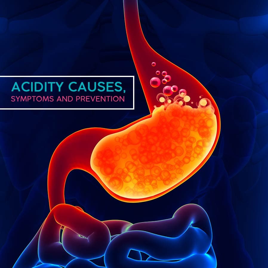 Illustration of the stomach and food pipe showing acid reflux